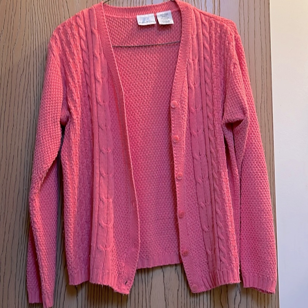 Bobbie Brooks Pink Sweater -Small